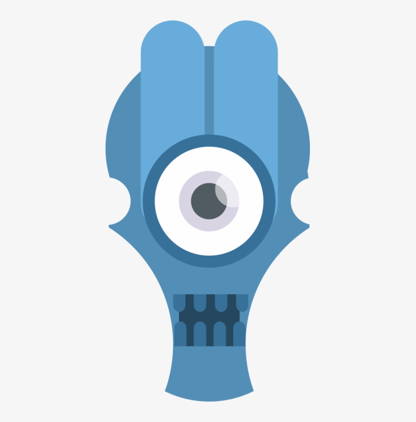 Eye Face Mouth Nose Head - Clip Art, transparent png download
