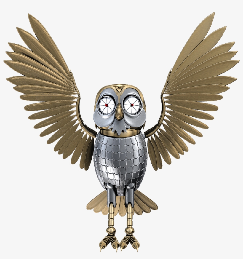 How Do Owls Twist Their Heads All The Way Around Without - Gold Owl Clash Of The Titans, transparent png download