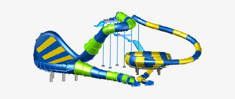 Img Center Structure - Water Park Slide Png, transparent png download