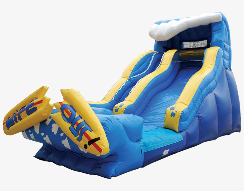 20ft Wipeout Waterslide - Water Slide, transparent png download