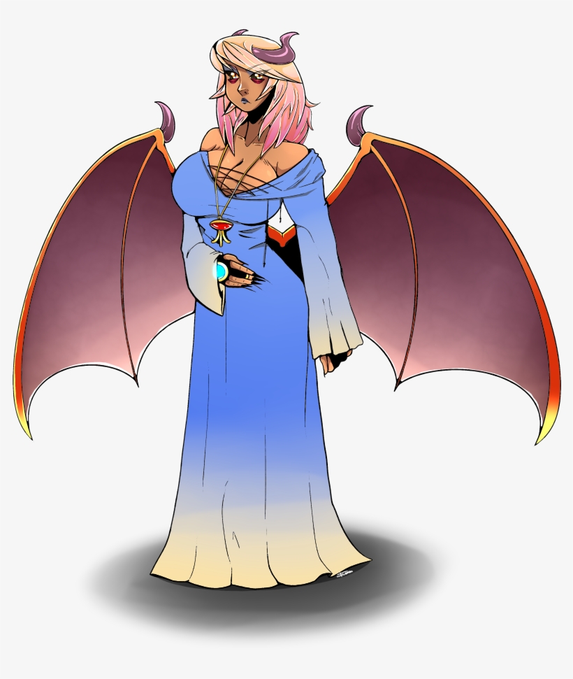 Former Succubus Character - Cartoon, transparent png download