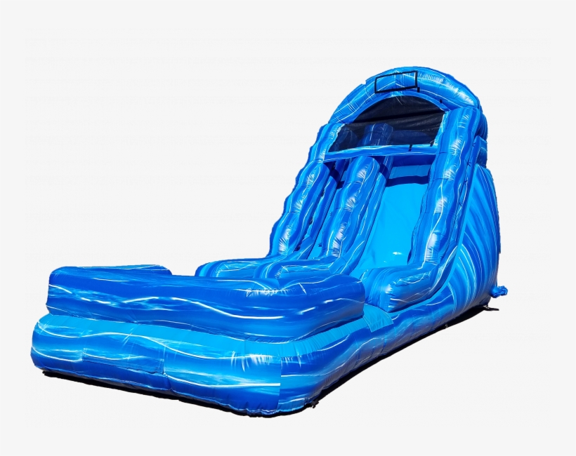 18ft Blue Marble Water Slide - House Of Bounce Canyon Lake, transparent png download