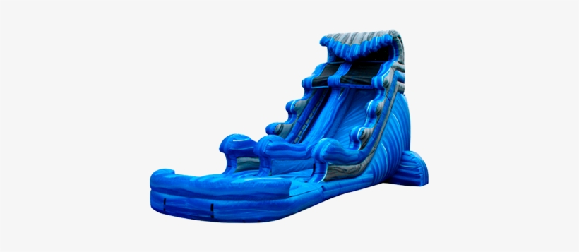 20ft Tidal Wave Water Slide - Water, transparent png download