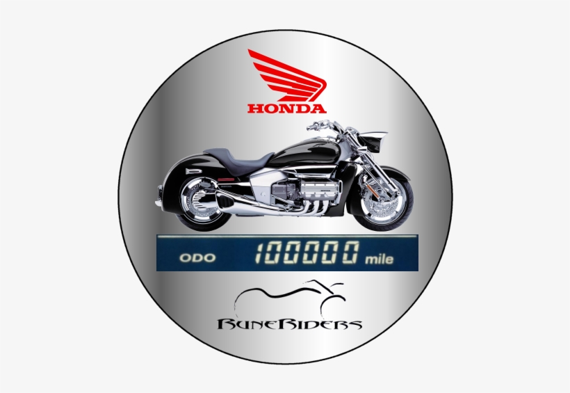 100000 Mile Rune-large - Blue Rune Wall Clock, transparent png download