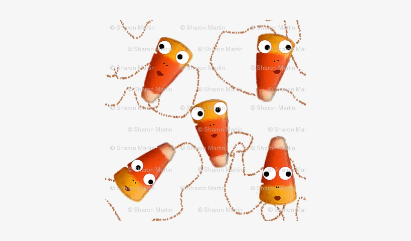 Cute Candy Corn - Candy Corn, transparent png download