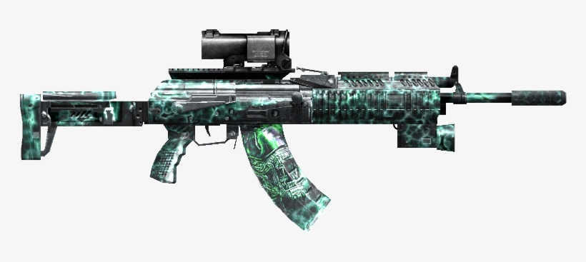 Ak Alien Weapon - Weapon, transparent png download