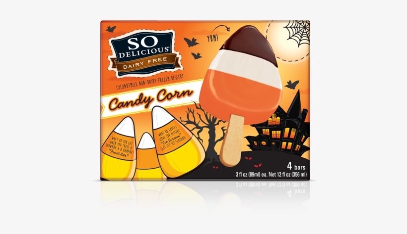 Candy Corn Bars - Lactose Free Ice Cream Bar, transparent png download