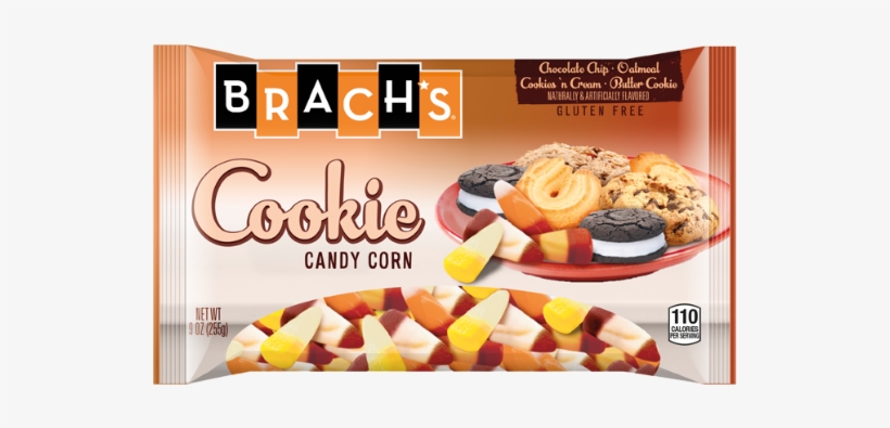 New Halloween Candy 2017 Brach's Cookie Candy Corn - Brach's Candy Corn Mini, transparent png download