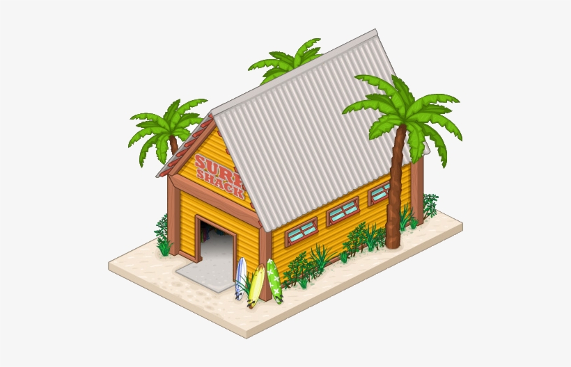 The Surf Shack - Calypso Island Flipline, transparent png download