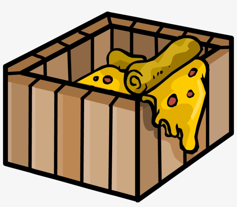 Mine Shack Pizza Plant Box - Club Penguin Pizza Furniture, transparent png download