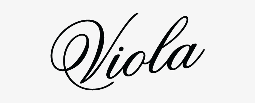 Viola Is The Brand Of The Instruments Born Within The - English Alphabet, transparent png download