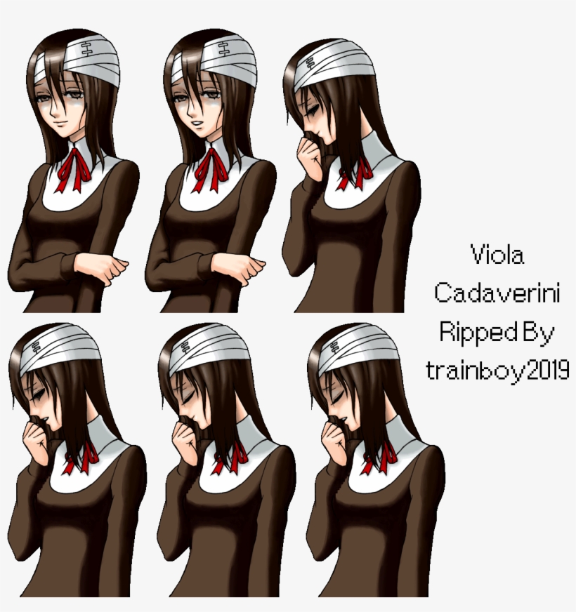 Click For Full Sized Image Viola Cadaverini - Ace Attorney Viola Cadaverini, transparent png download
