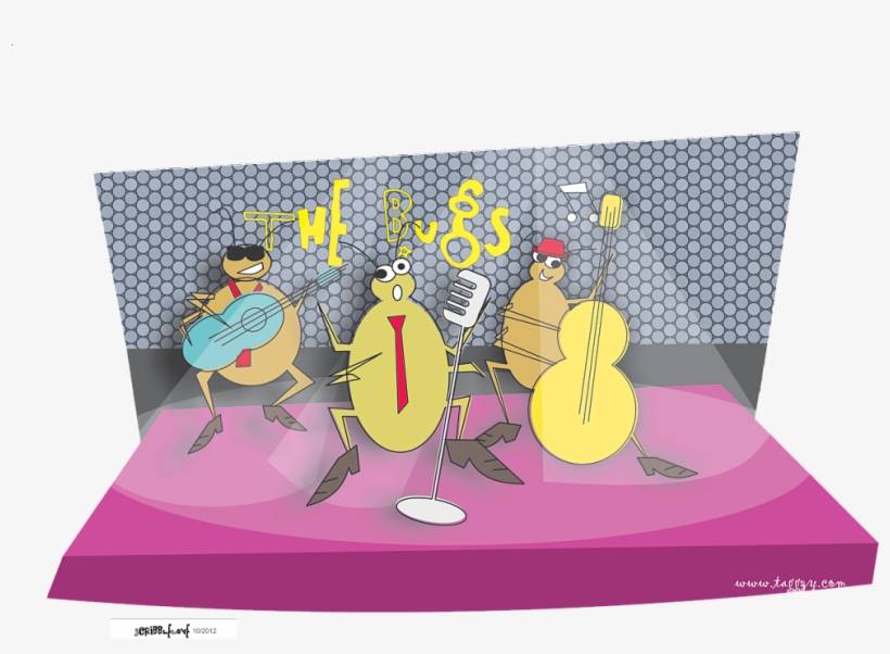 Netwire Bugs Sing Songs4 3 - Portable Network Graphics, transparent png download