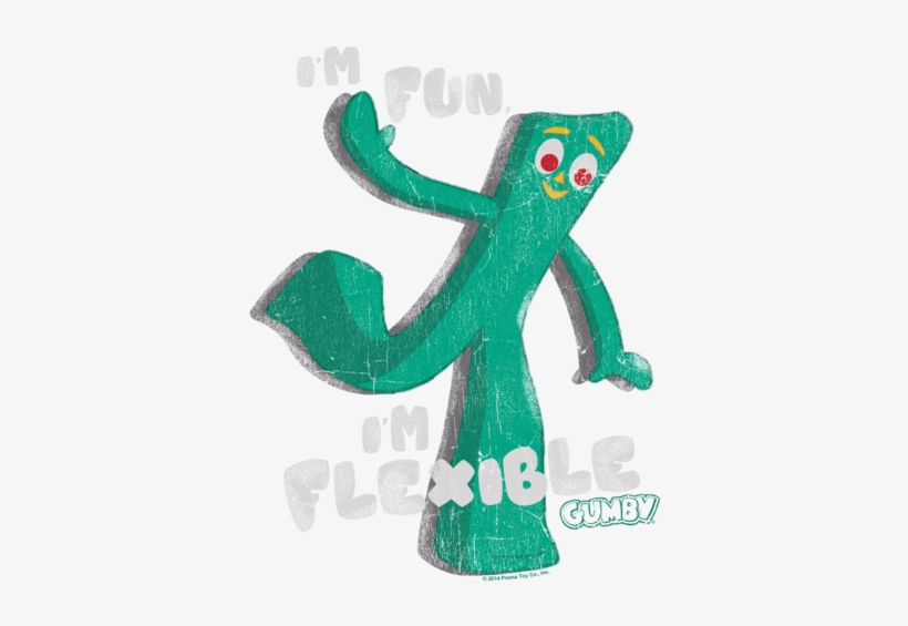 Gumby Flex Men's Crewneck Sweatshirt - Gumby Flex Mens V-neck Shirt Gmb140-av-3, transparent png download