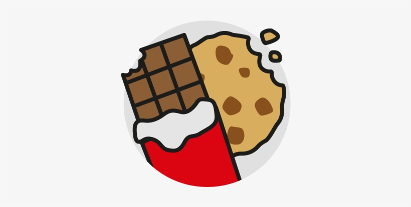 Doughnut Clipart Fat Food - Clip Art, transparent png download