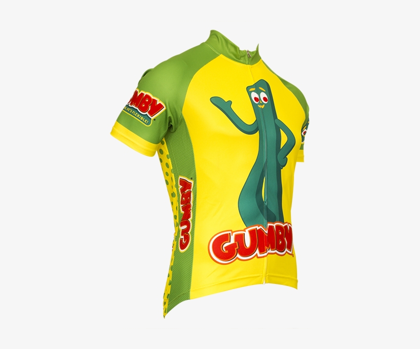 Men's Gumby Cycling Jersey - Sports Jersey, transparent png download