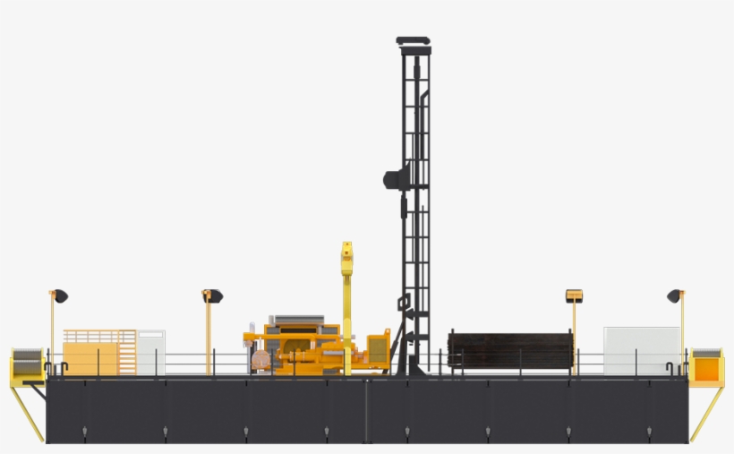 Installed With Drilling Equipment - Cargo Ship, transparent png download