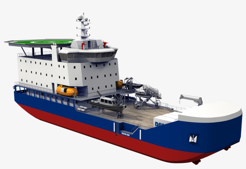 This Barge Was Designed To Serve The Offshore Wind - Ship, transparent png download