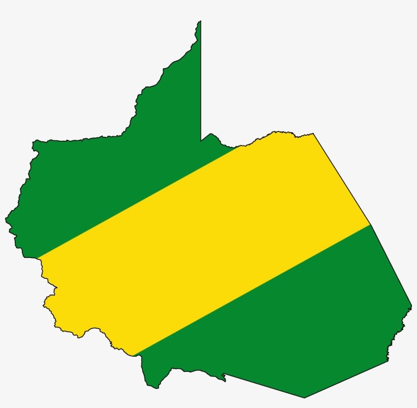 Flag Map Of Madre De Dios, transparent png download