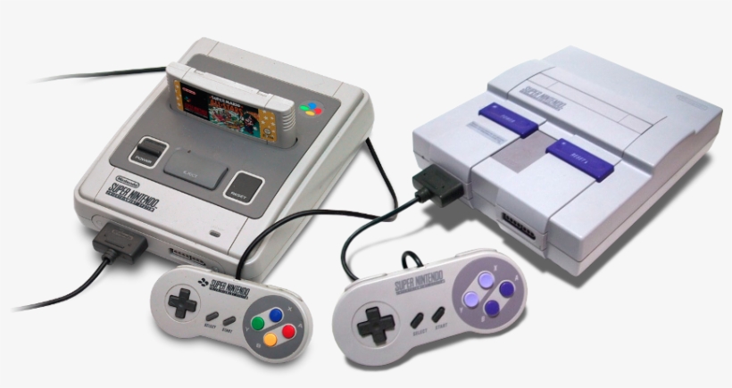 Snes Combined - Super Nintendo Entertainment System, transparent png download