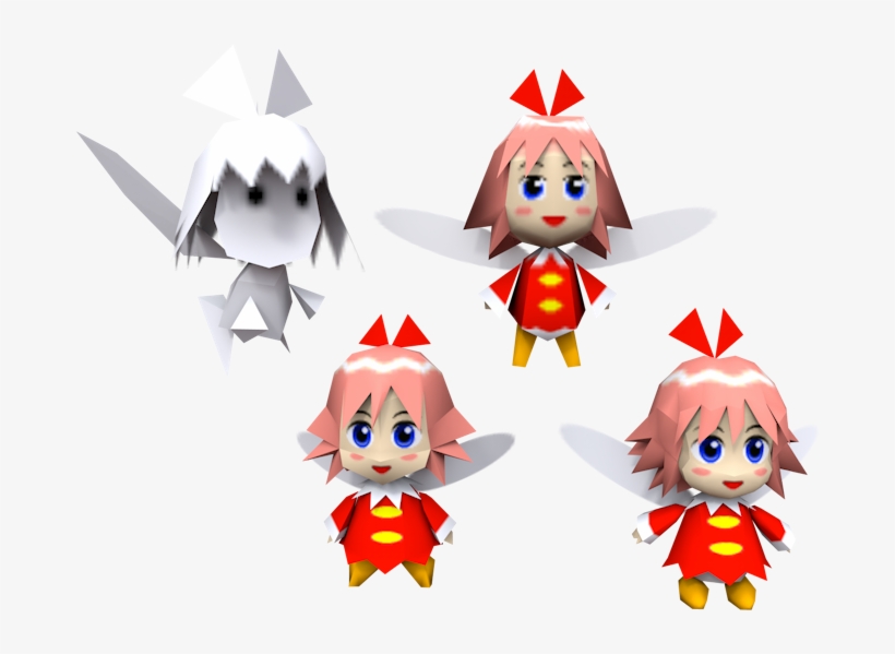 Download Zip Archive - Kirby Ribbon Model, transparent png download