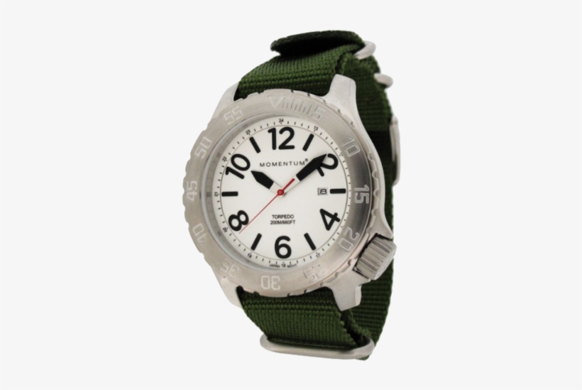 Image Of Momentum Torpedo Watch- Nylon - Momentum Dive Watch, transparent png download