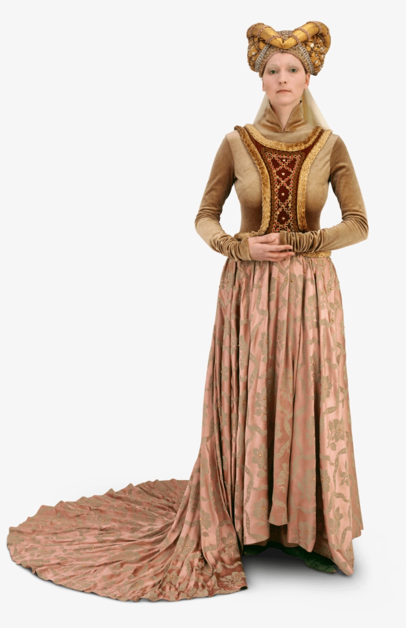 Medieval Lady Of The Castle, transparent png download
