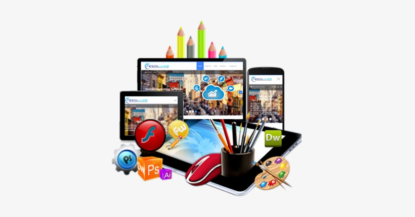 Digital Marketing - Web And Graphics Design, transparent png download