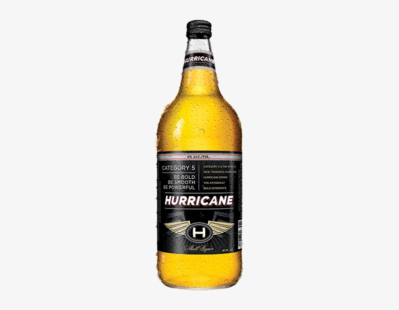 Available In - - - Hurricane High Gravity Beer 40 Oz Glass Bottle, transparent png download