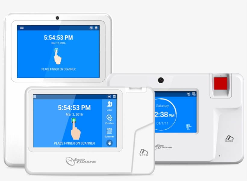 Easy Clocking Xenio 200, Xenio 500 And Xenio 700 Fingerprint - Easy Clocking, transparent png download