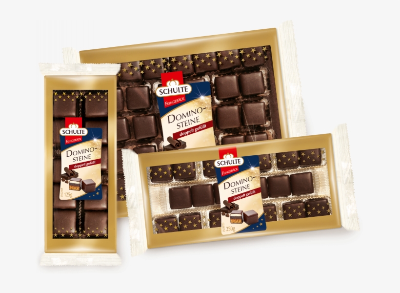 Dominos - Schulte Feine Dominosteine 125g, transparent png download