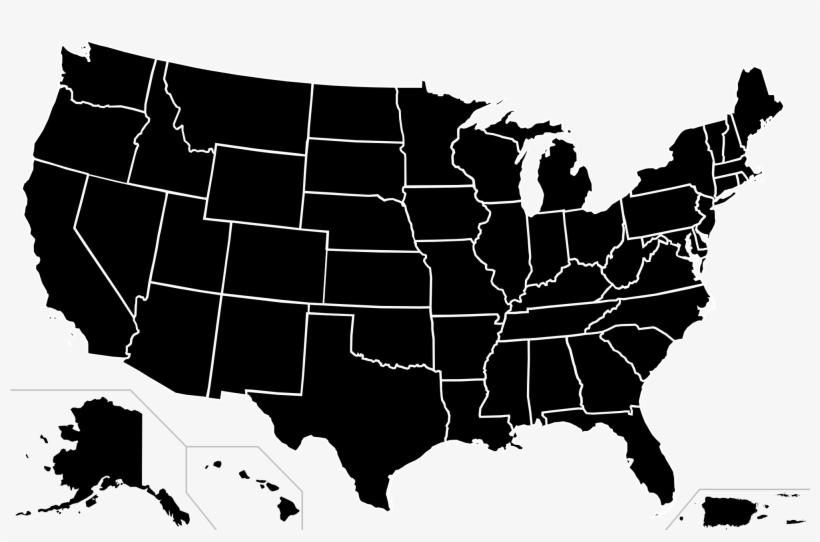 Http - United States Map Svg, transparent png download