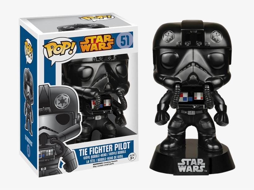 Tie Fighter Pilot - Pop Star Wars Tie Fighter Pilot Funko, transparent png download