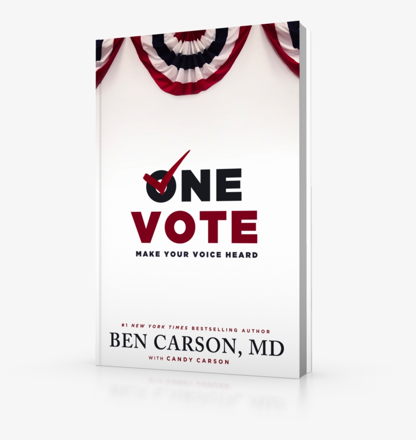 One Vote Book Cover 3d - One Vote: Make Your Voice Heard, transparent png download