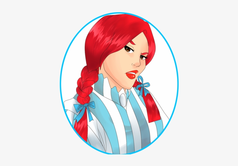 Default Wendys - Cartoon, transparent png download