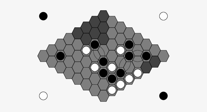 A Hex Game Won By Black - Game, transparent png download