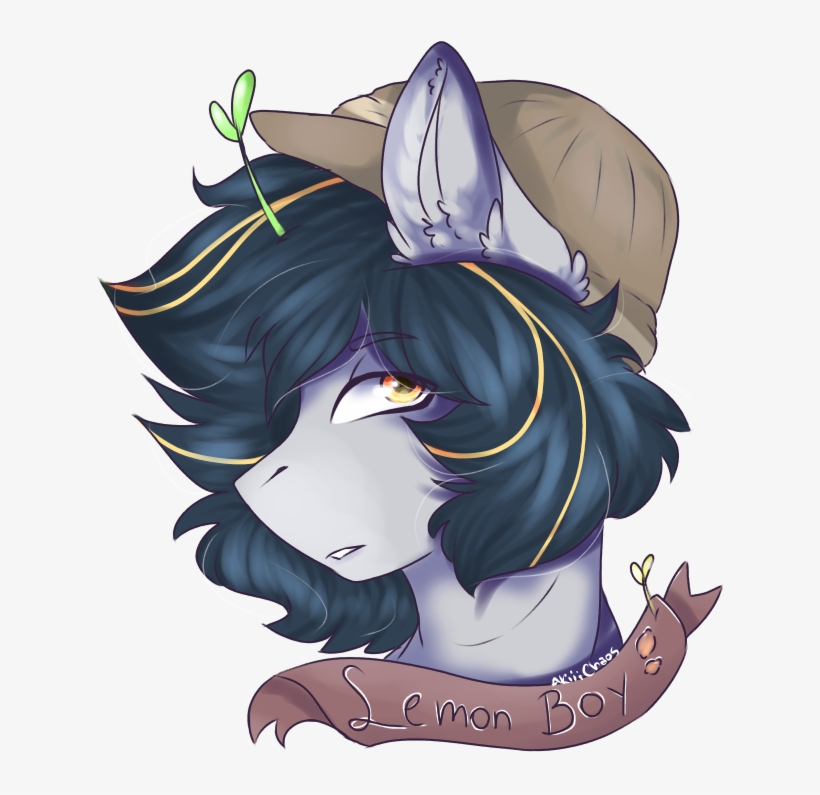 Akiiichaos, Bust, Male, Oc, Oc - Cartoon, transparent png download