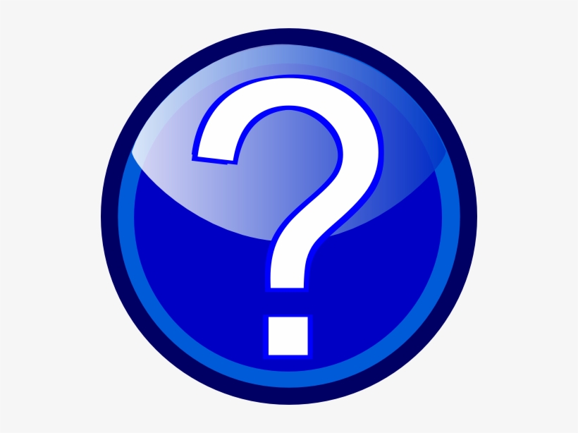 Question Mark Blue - Question Mark Wikimedia Commons, transparent png download