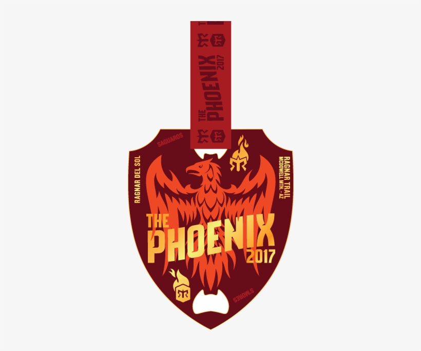 Phoenix Double Medal - Label, transparent png download