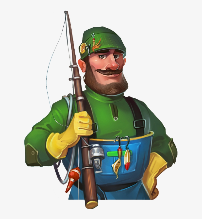 Harry The Fisherman - Art, transparent png download