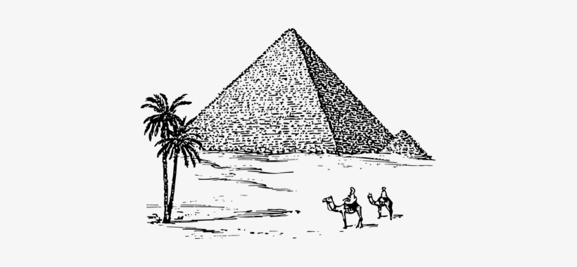 Objective - Egypt Pyramid Clipart, transparent png download