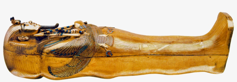 After He Died, King Tut Was Mummified According To - Inner Coffin Of King Tut, transparent png download