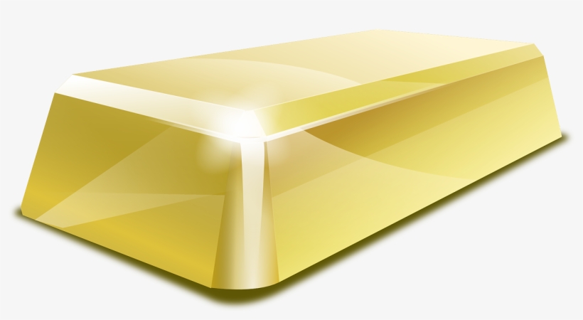 Lingotes De Oro Png - Gold Brick Clip Art, transparent png download