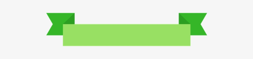 Green Banner Png - Parallel, transparent png download
