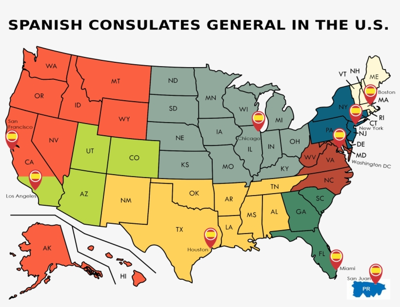 Spanish Consulates - State Recycling Rates 2015, transparent png download