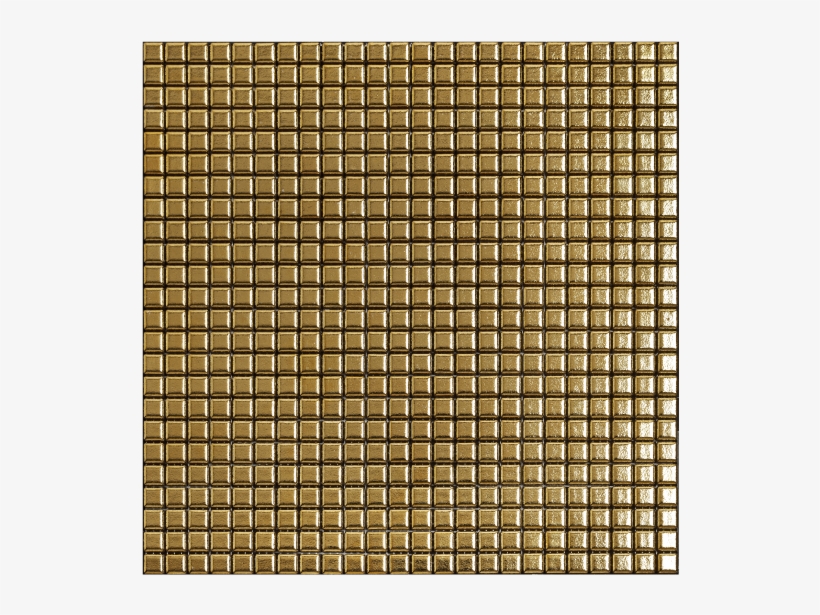Oro - Alloy Mosaik Fliese Massiv Metall Titan Gebürstet, transparent png download