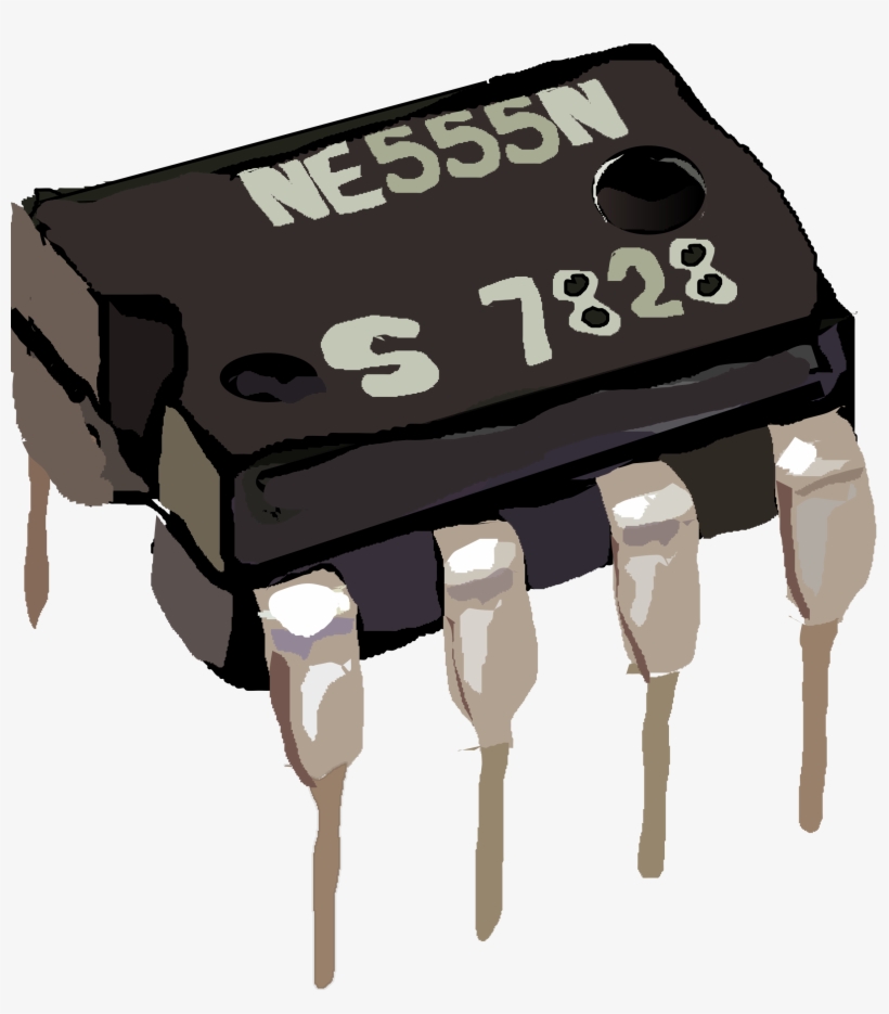 This Free Icons Png Design Of 555 Timer Ic, transparent png download