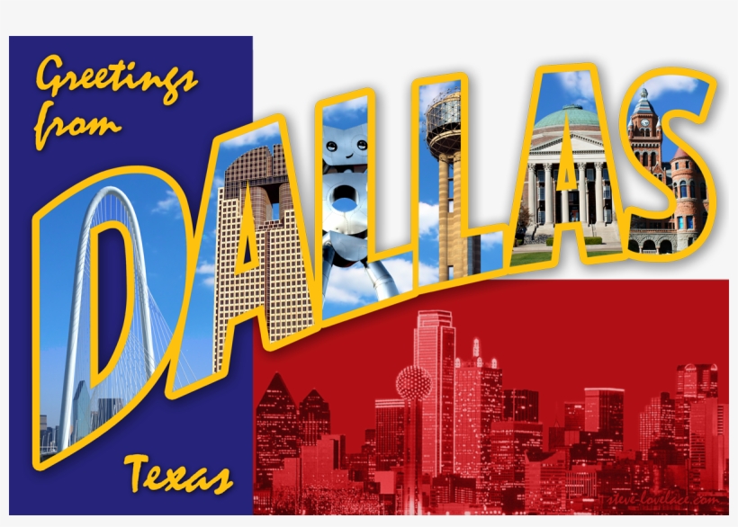 Dallas Postcard, transparent png download