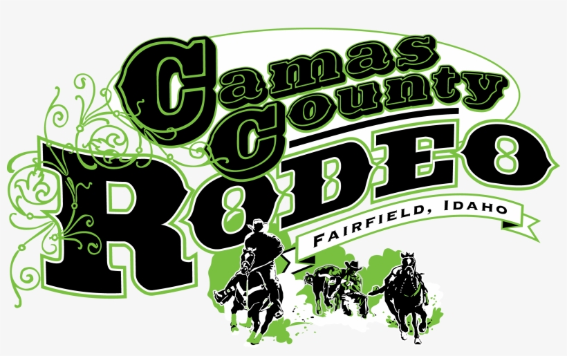 Camas County Rodeo 2015 On White - Graphic Design, transparent png download