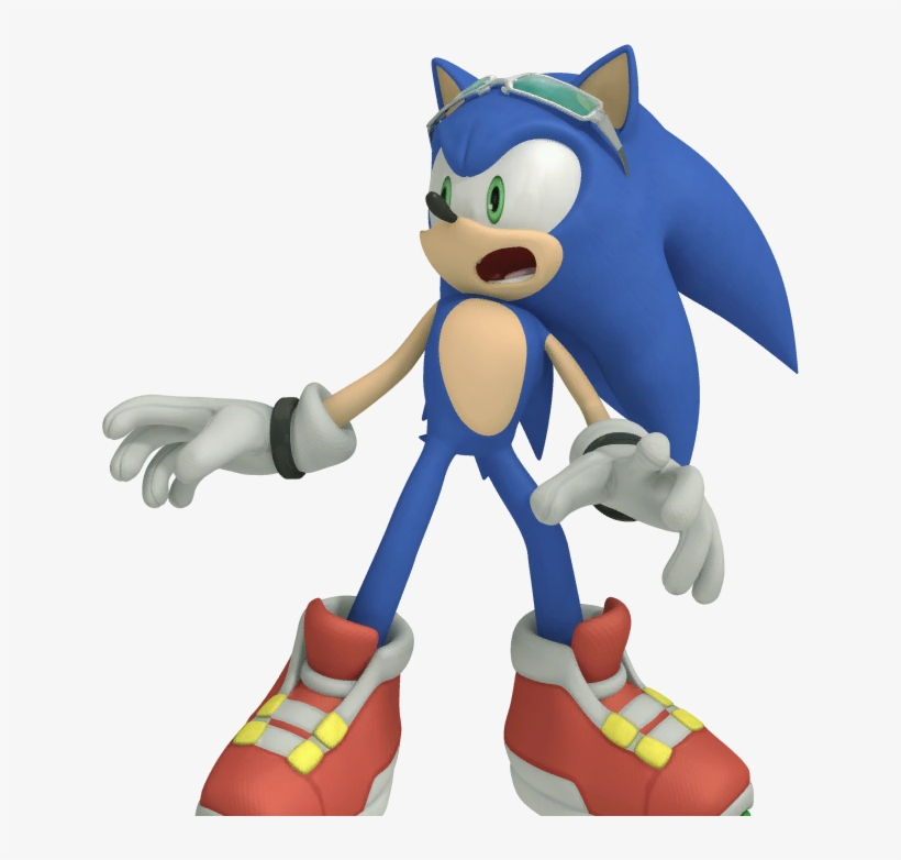 Sonic 7 - Sonic Free Riders Sonic, transparent png download